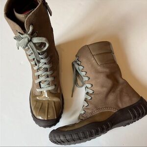 Cole Haan Air Joa Lace Shoe Bt II Leather Waterproof Boot Women’s Size 7.5